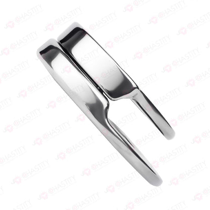 Lockable Stainless Steel Cock Ring