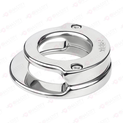 Lockable Stainless Steel Cock Ring