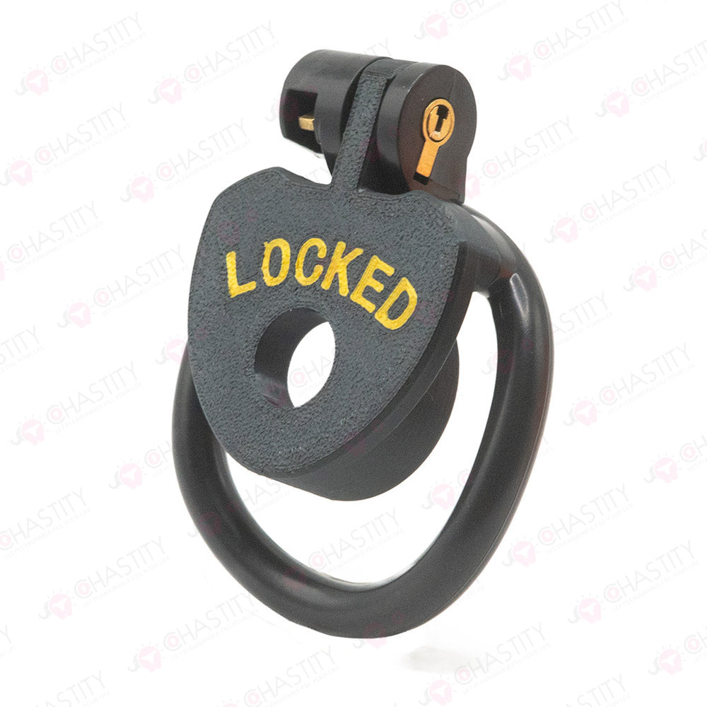 Locked Internal Chastity Cage