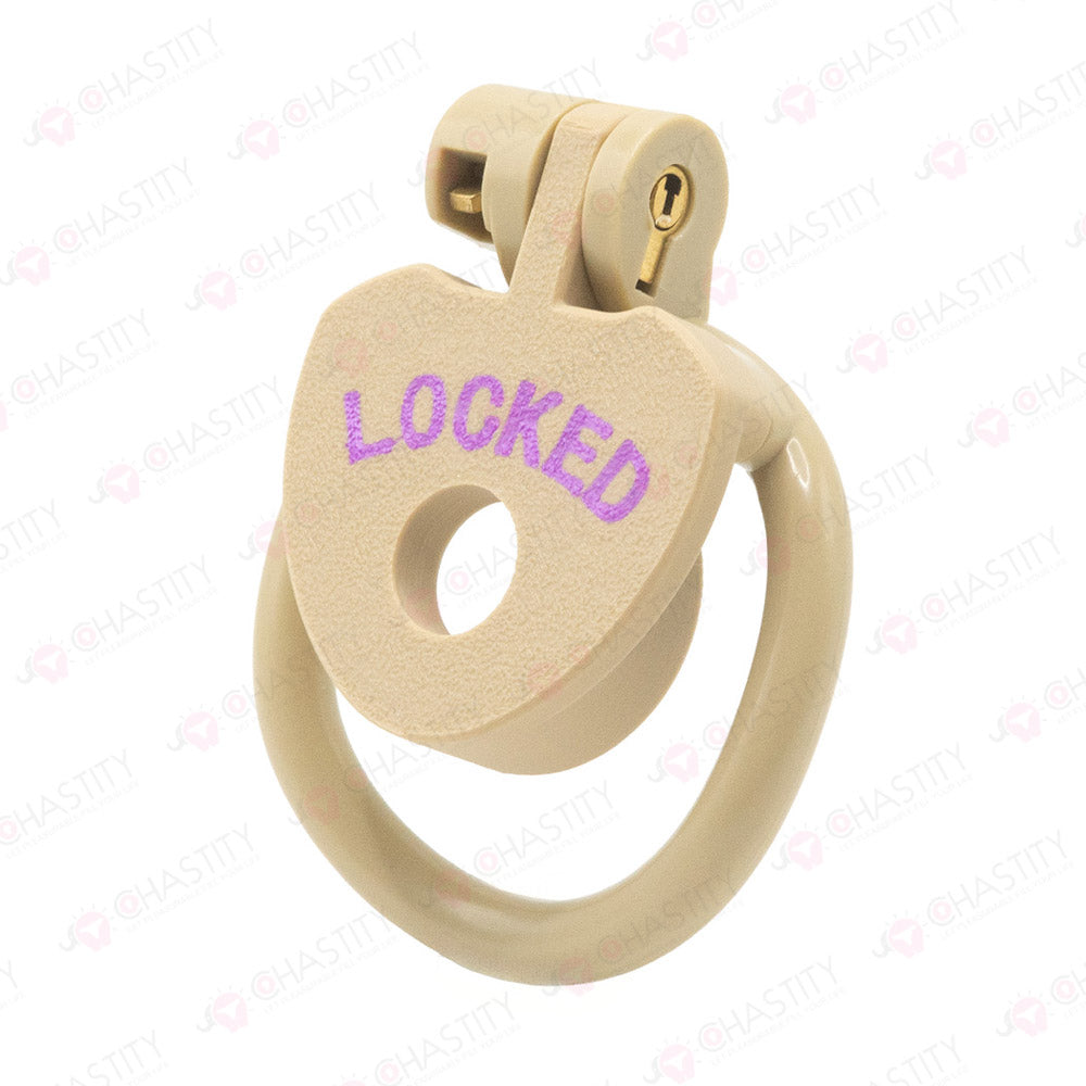 Locked Internal Chastity Cage