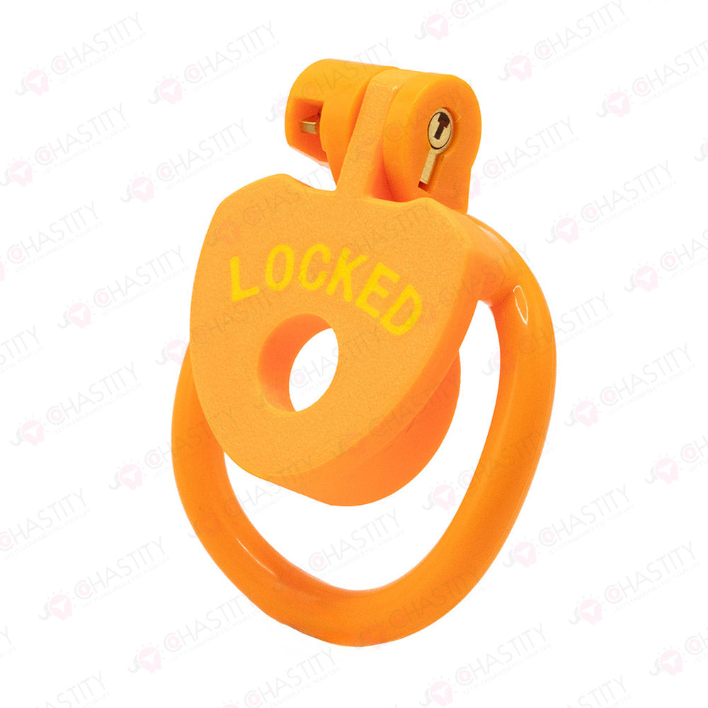 Locked Internal Chastity Cage