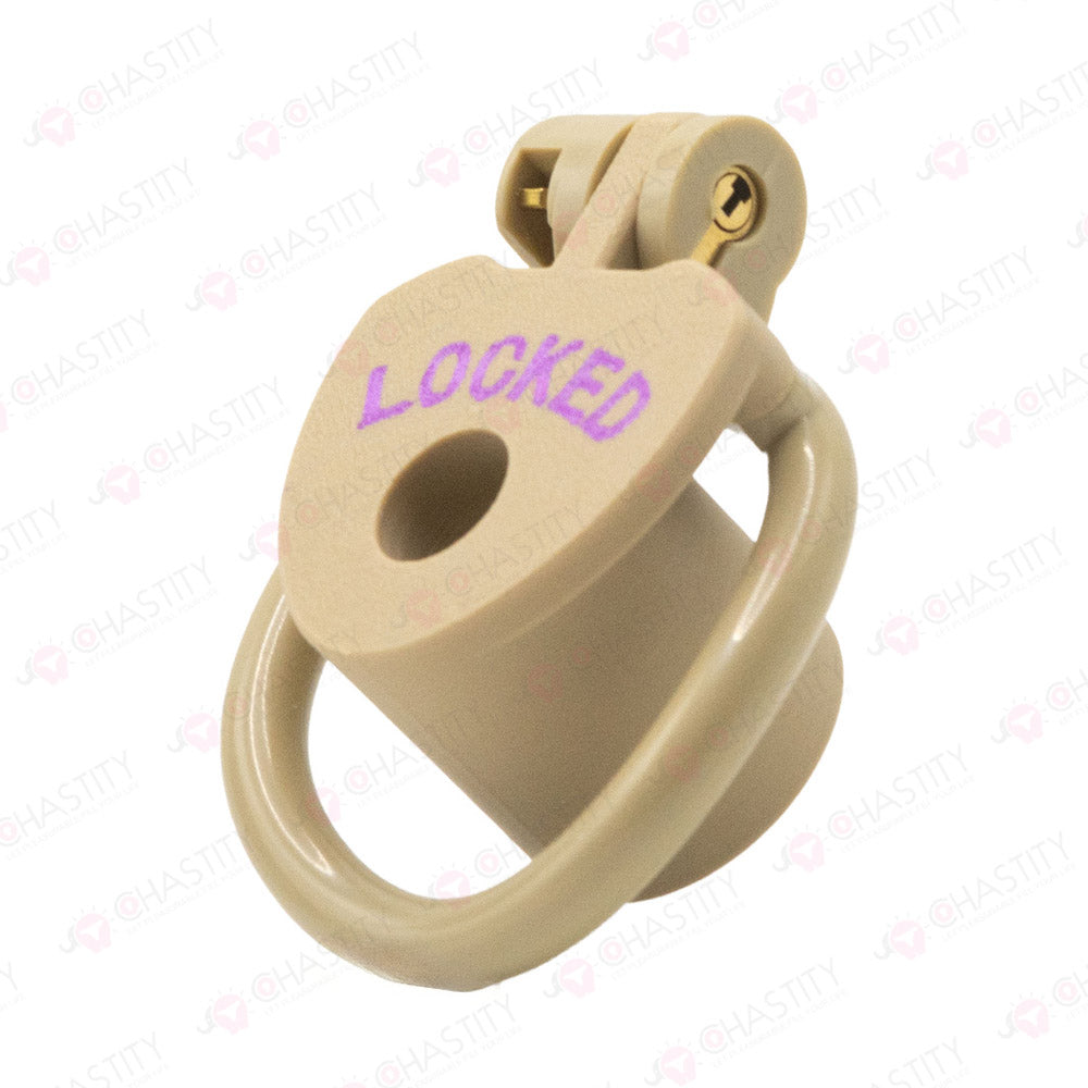 Locked Internal Chastity Cage