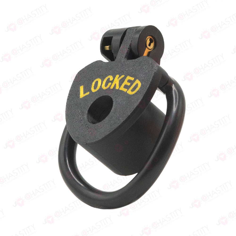 Locked Internal Chastity Cage