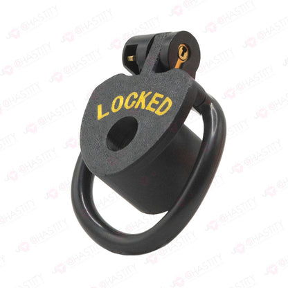 Locked Internal Chastity Cage