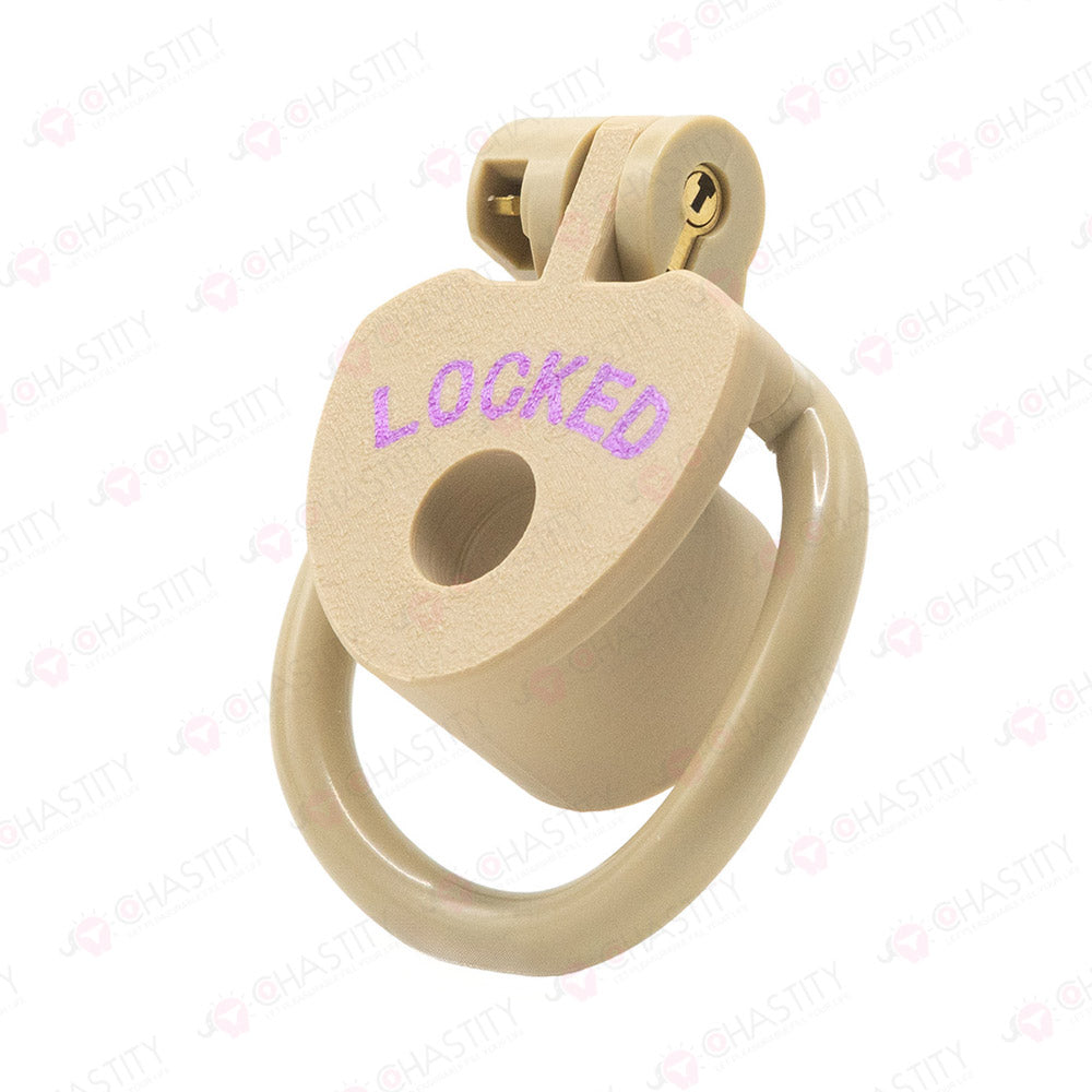 Locked Internal Chastity Cage