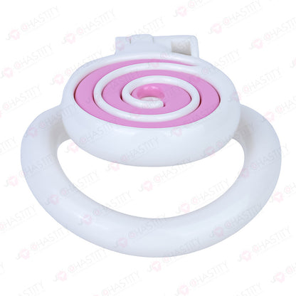 Locking in Love - Flat Lollipop Candy Chastity Cage