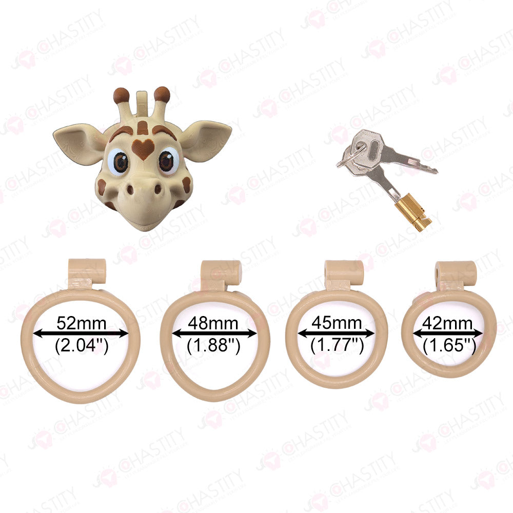 MChastity's Zoo - Giraffe Chastity Device 3D Print