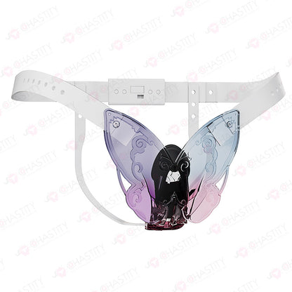 Male Butterfly Spring Chastity Belt (Internal Silicone Cage)
