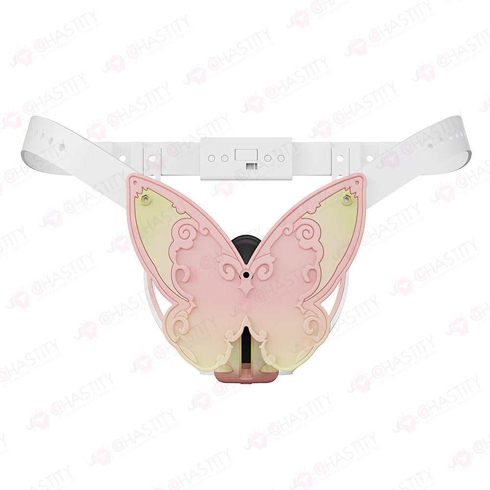 Male Butterfly Spring Chastity Belt (Internal Silicone Cage)