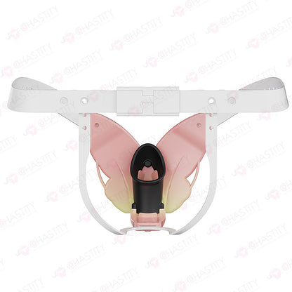 Male Butterfly Spring Chastity Belt (Internal Silicone Cage)