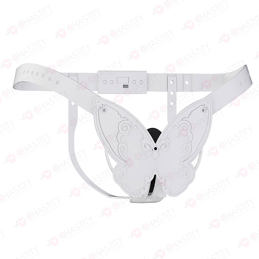 Male Butterfly Spring Chastity Belt (Internal Silicone Cage)