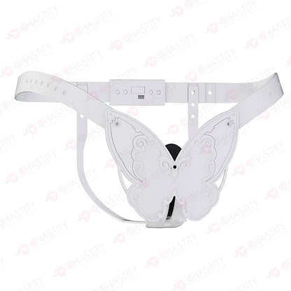 Male Butterfly Spring Chastity Belt (Internal Silicone Cage)