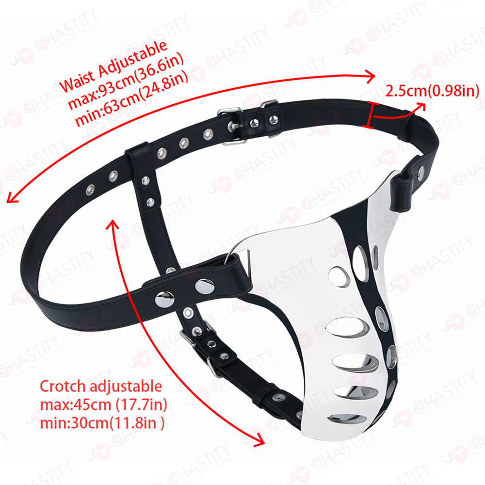 Male Chastity Steel Underwear
