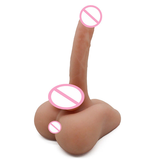 Male Sex Doll with Realistic Dildo and Testis