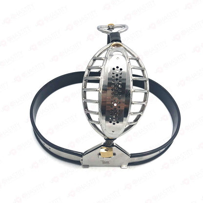 Male Steel Chastity Belt