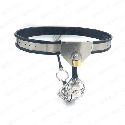 Male Steel Chastity Belt