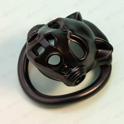 Mecha Shadow Panther Chastity Cage
