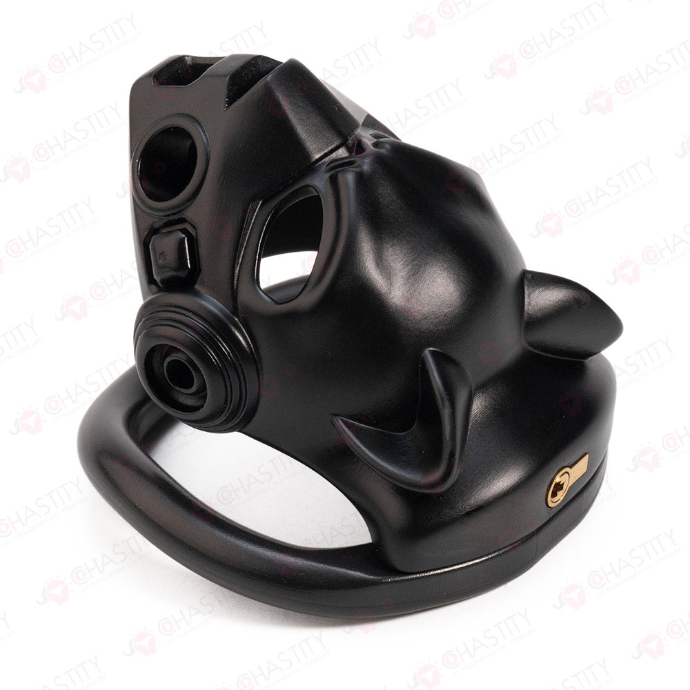 Mecha Shadow Panther Chastity Cage