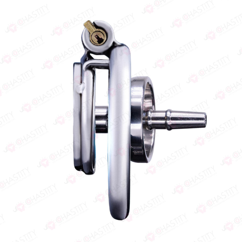 Metal Assembly Infinitely Extendable Chastity Cage (Flat & Inverted)