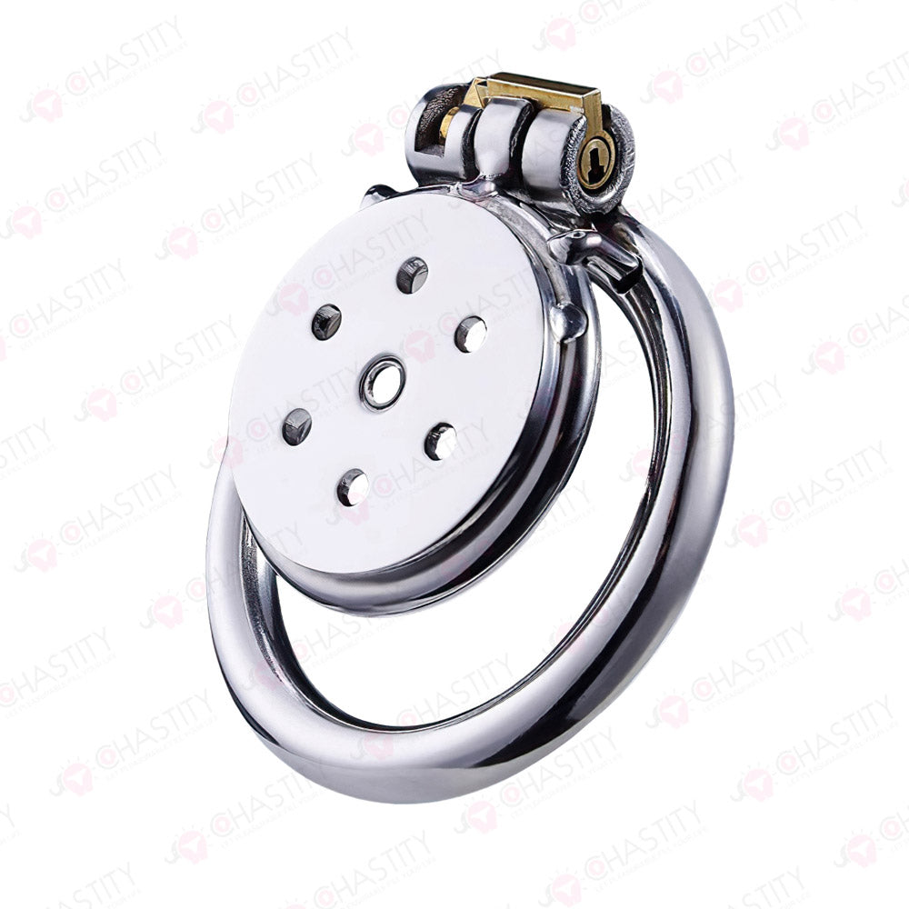 Metal Assembly Infinitely Extendable Chastity Cage (Flat & Inverted)