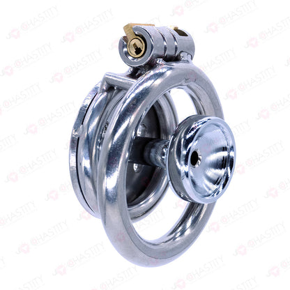 Metal Assembly Infinitely Extendable Chastity Cage (Flat & Inverted)