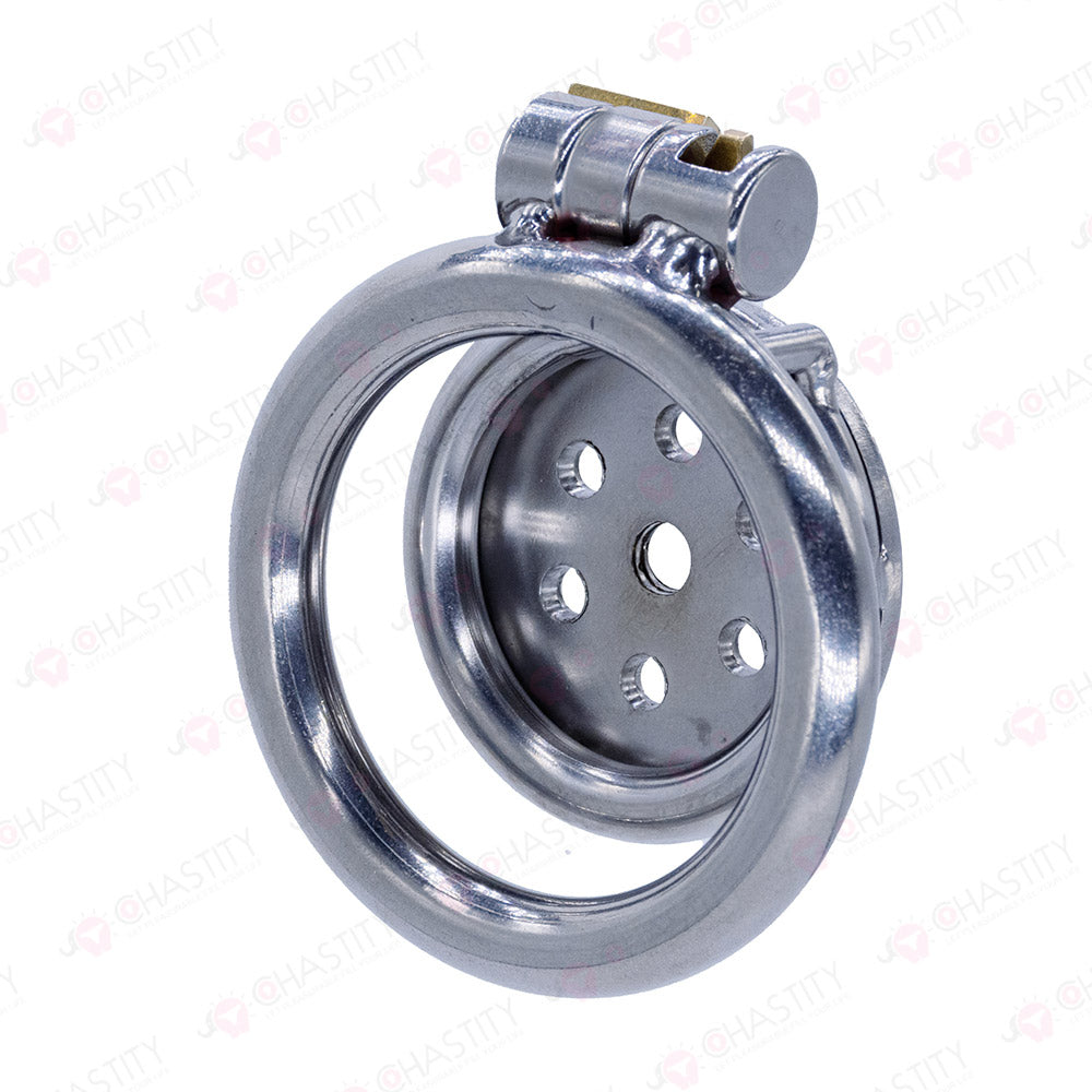 Metal Assembly Infinitely Extendable Chastity Cage (Flat & Inverted)