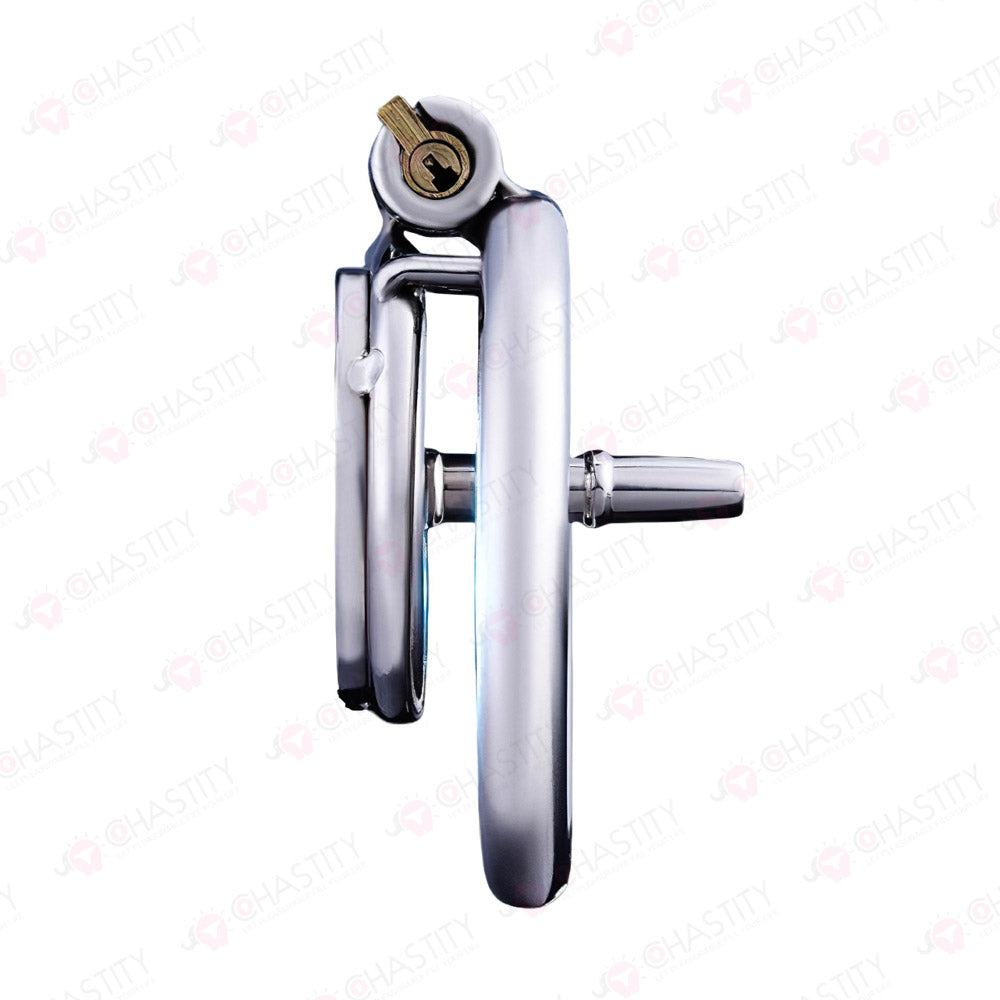Metal Assembly Infinitely Extendable Chastity Cage (Flat & Inverted)