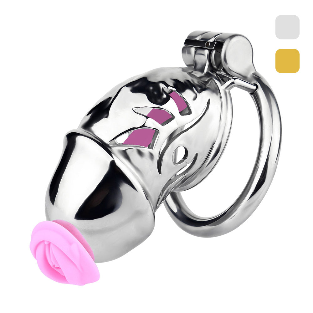 Metal Chastity Dick Bondage Cage