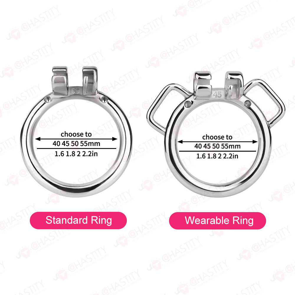 Metal Chastity Dick Bondage Cage