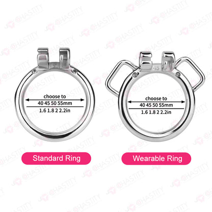 Metal Chastity Dick Bondage Cage