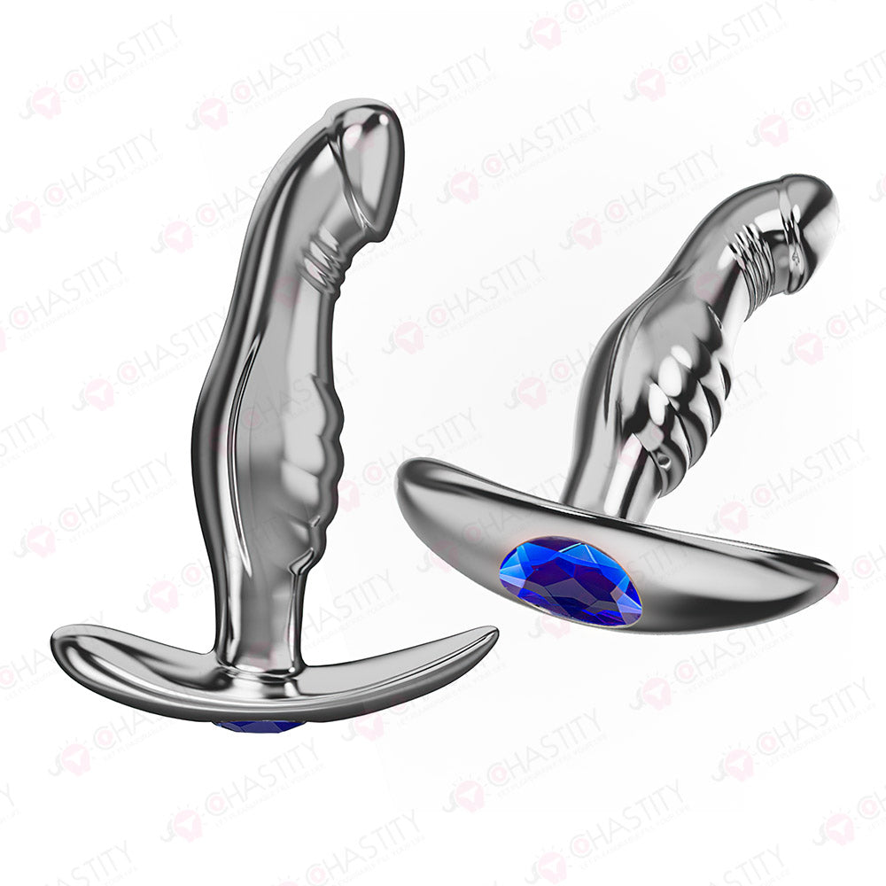 Metal Dildo Butt Plug
