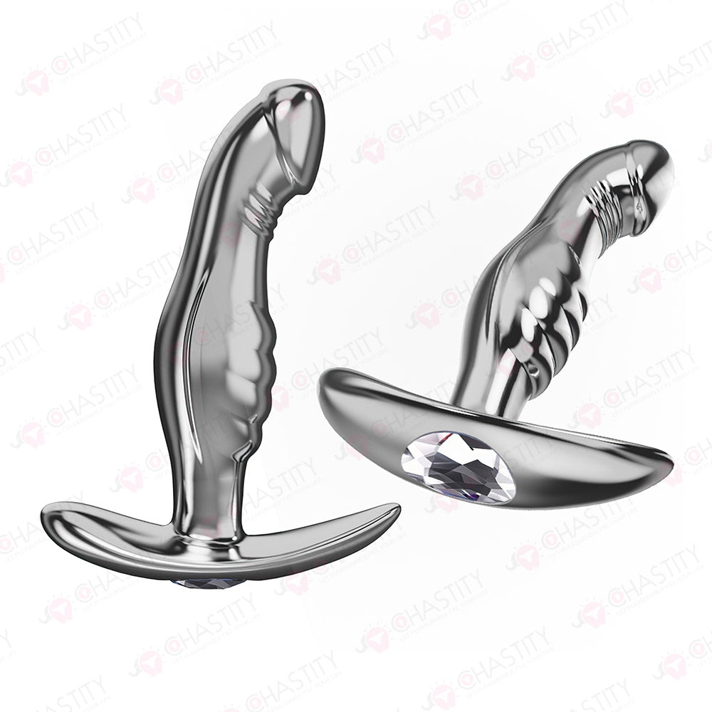 Metal Dildo Butt Plug