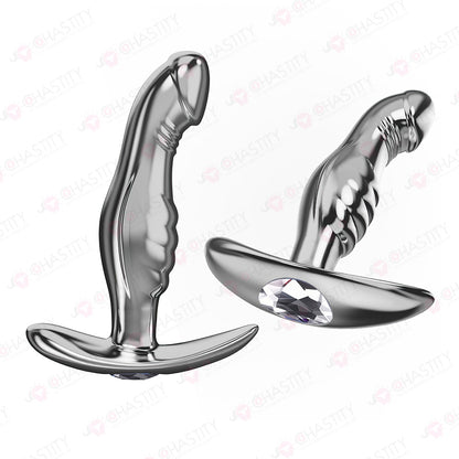 Metal Dildo Butt Plug