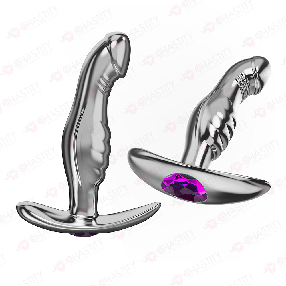 Metal Dildo Butt Plug