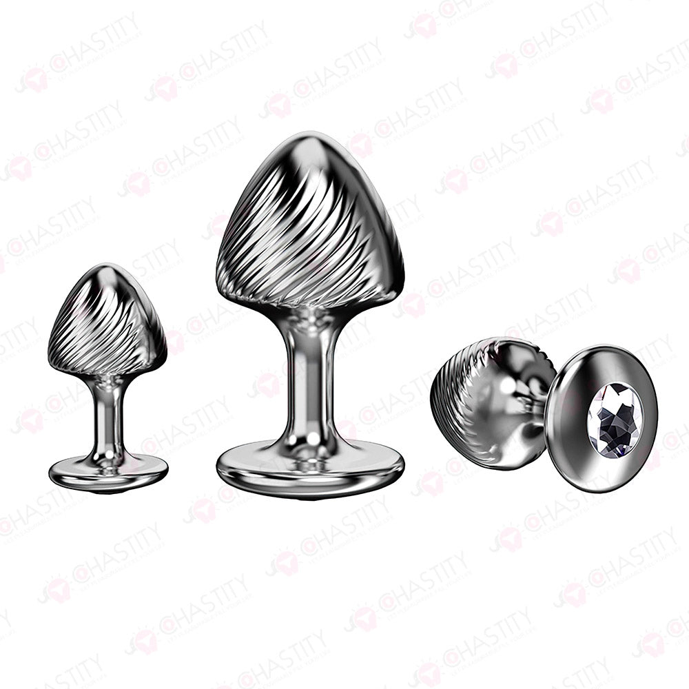 Metal Mushroom Butt Plug MChastity Metal Mushroom Butt Plug MChastity