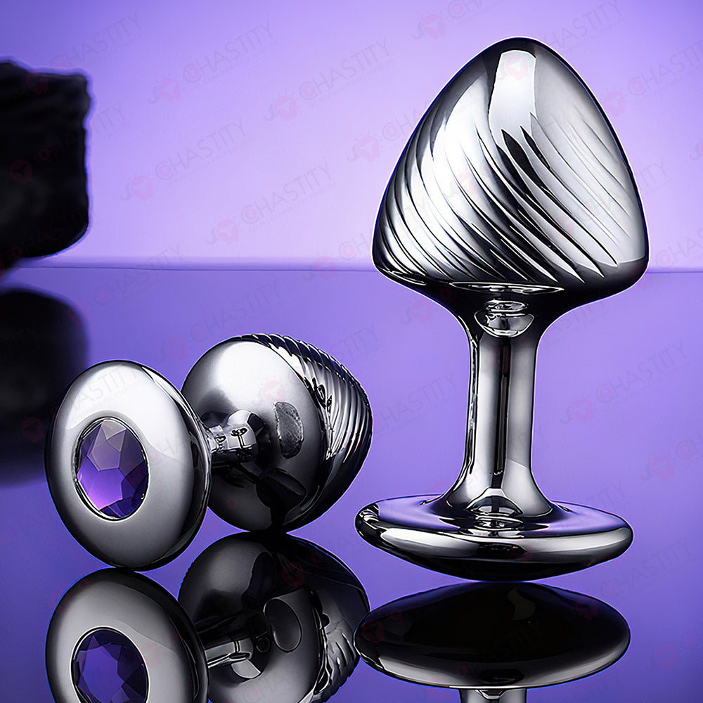 Metal Mushroom Butt Plug MChastity Metal Mushroom Butt Plug MChastity