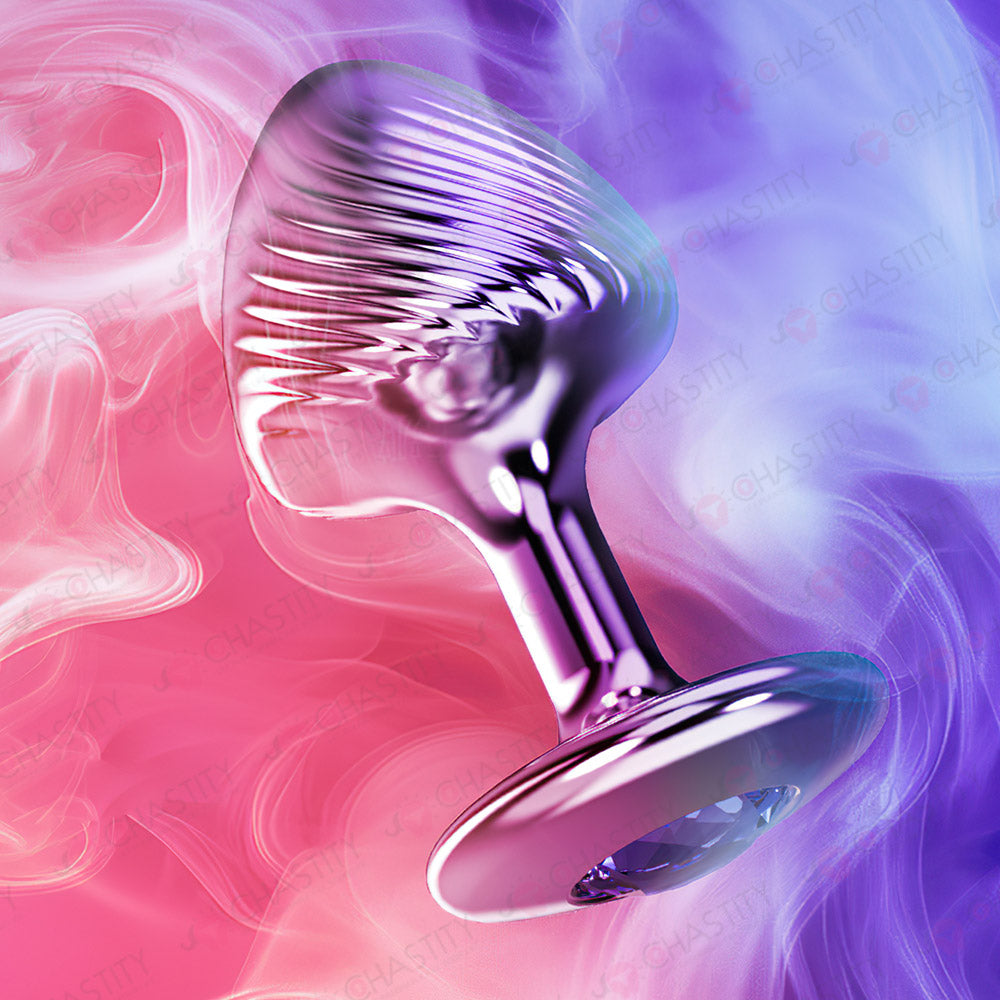 Metal Mushroom Butt Plug MChastity Metal Mushroom Butt Plug MChastity