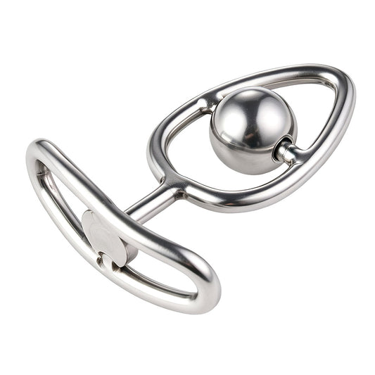 Metal Rotating Bead Butt Plug