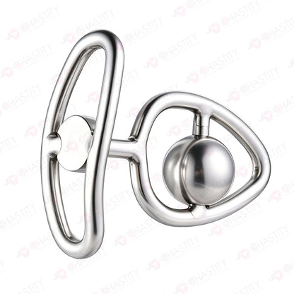 Metal Rotating Bead Butt Plug