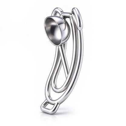 Metal Spoon-Shaped Fufu Clip MTF Tucking Device