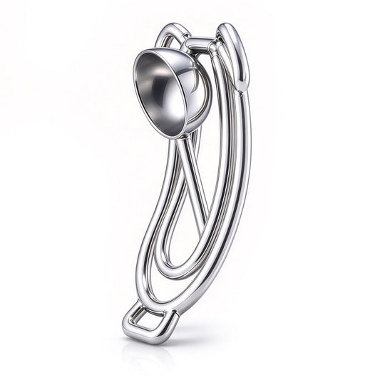 Metal Spoon-Shaped Fufu Clip MTF Tucking Device