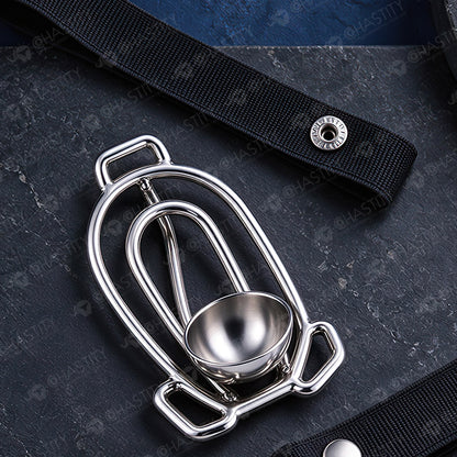 Metal Spoon-Shaped Fufu Clip MTF Tucking Device