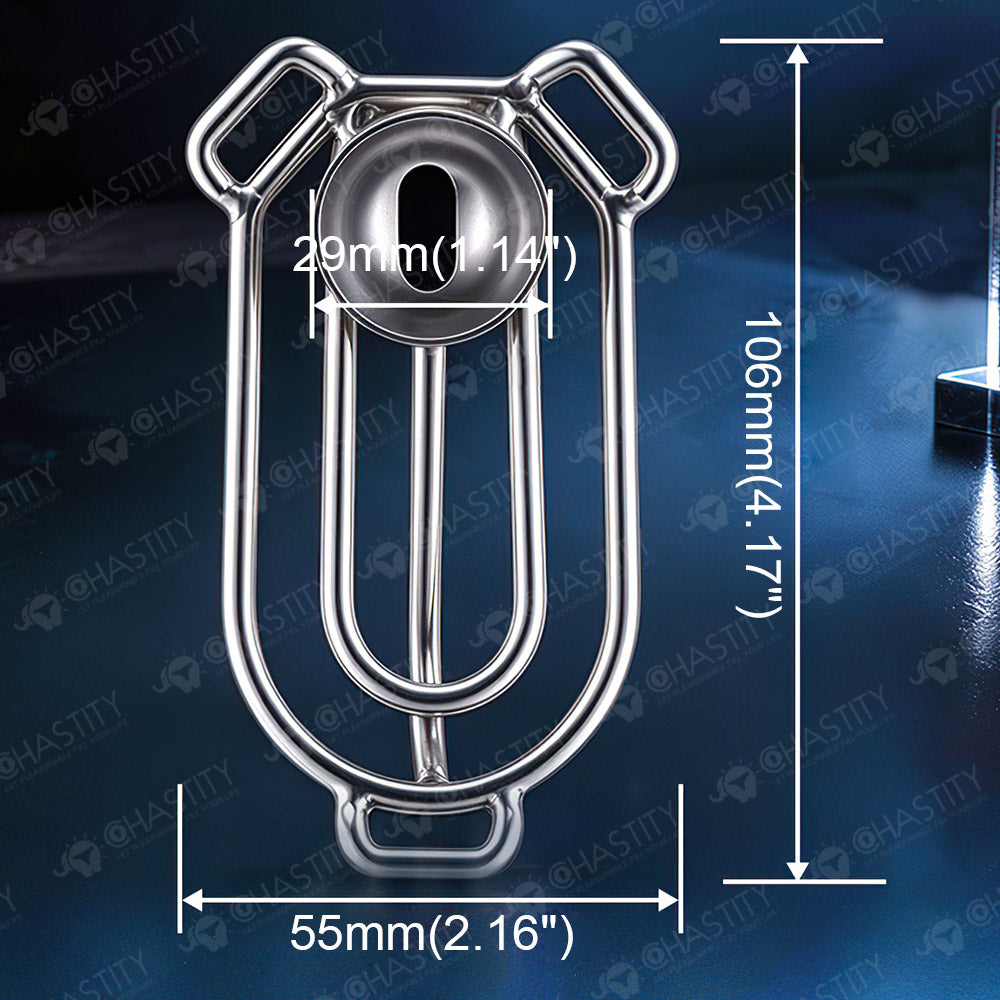 Metal Spoon-Shaped Fufu Clip MTF Tucking Device