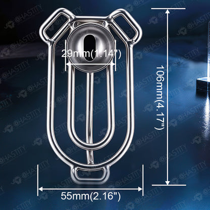 Metal Spoon-Shaped Fufu Clip MTF Tucking Device