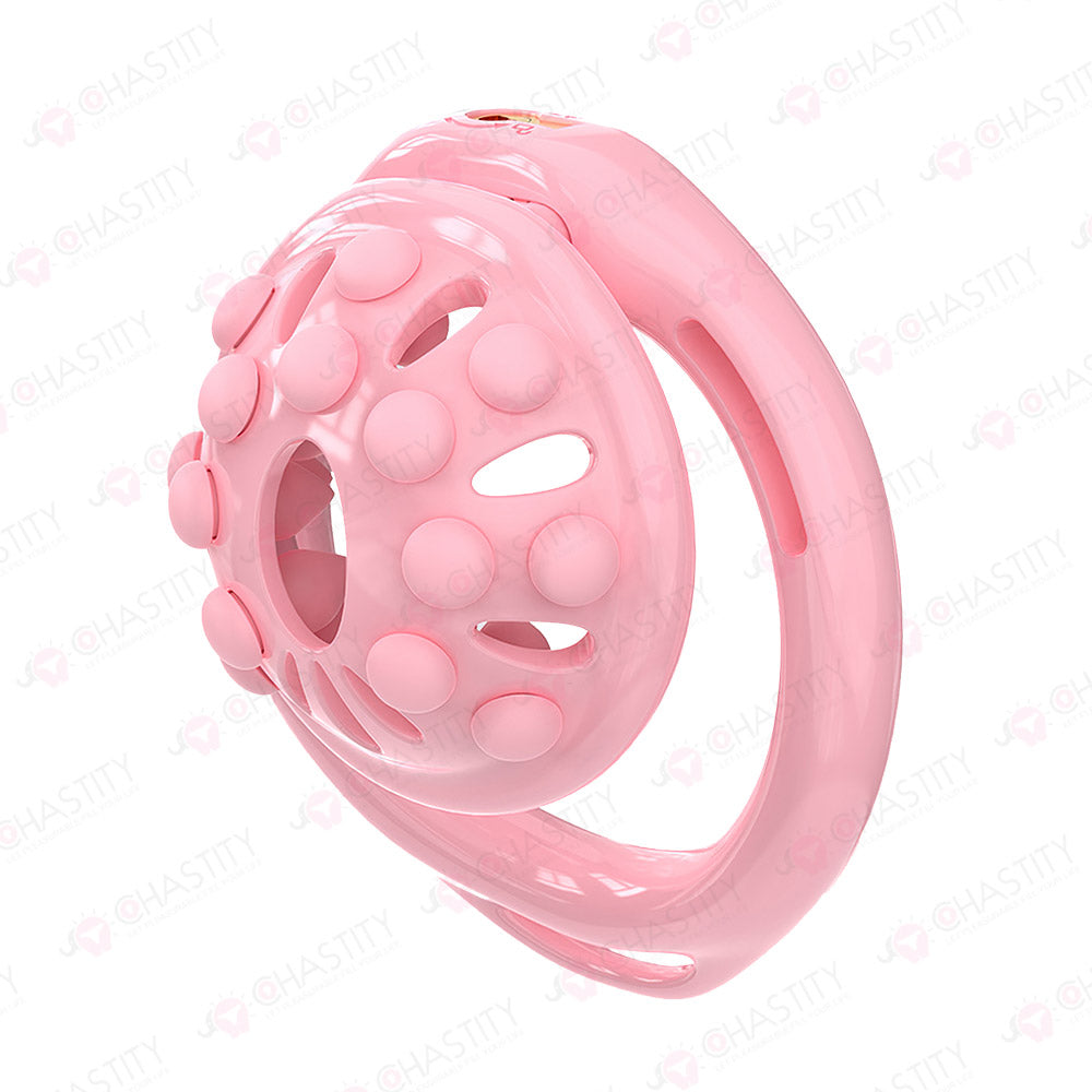 Micro Male Chastity With Removable Soft Spikes