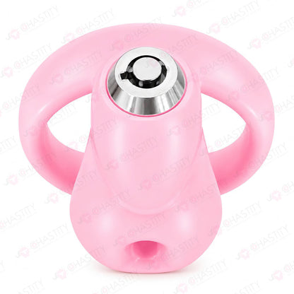 Miniature Chastity Cage with Top-Button Lock