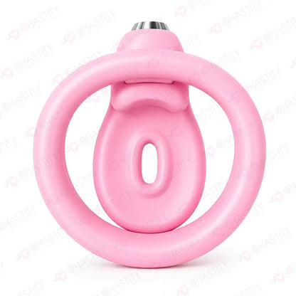Miniature Chastity Cage with Top-Button Lock