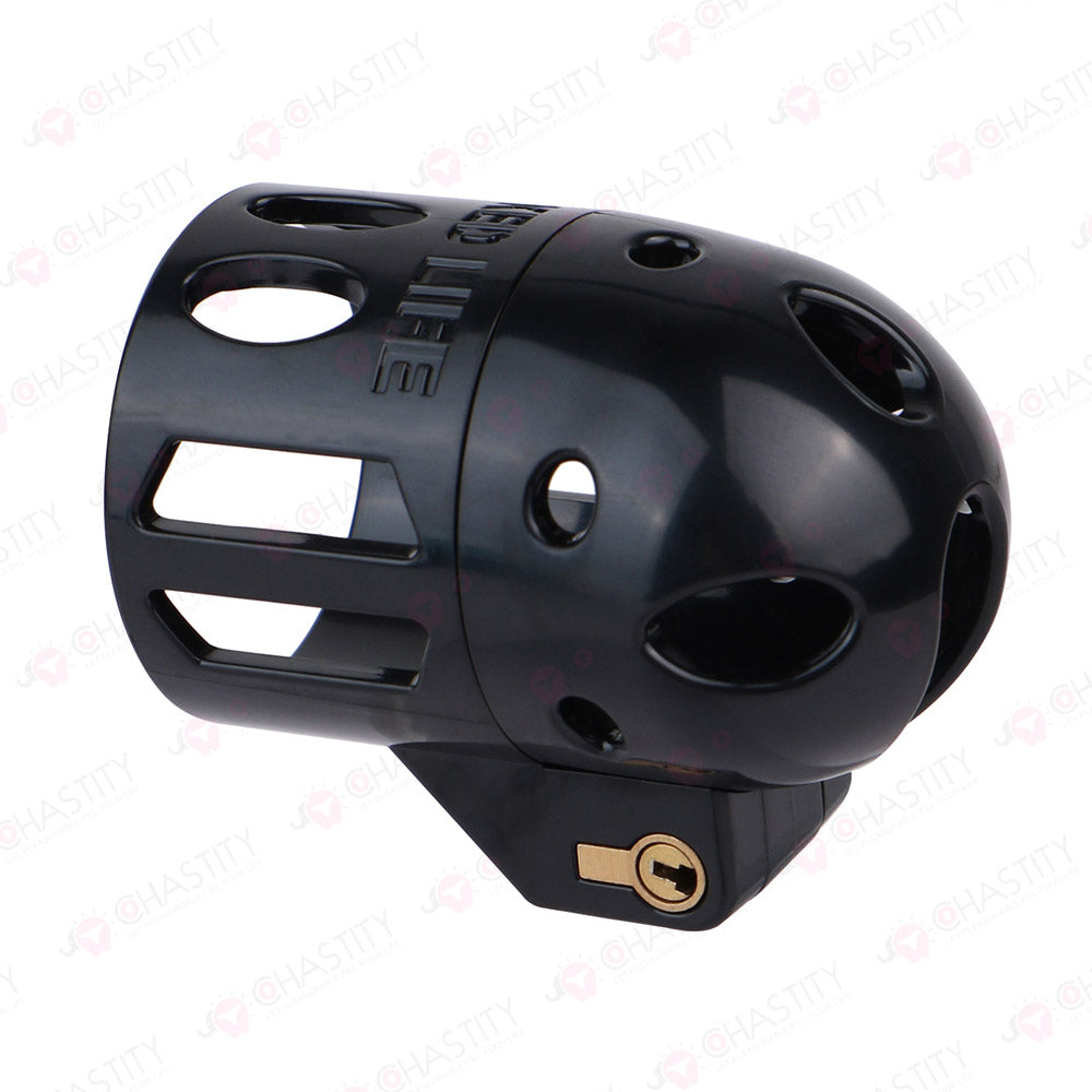 Missile-Tip Ringless Chastity Cage