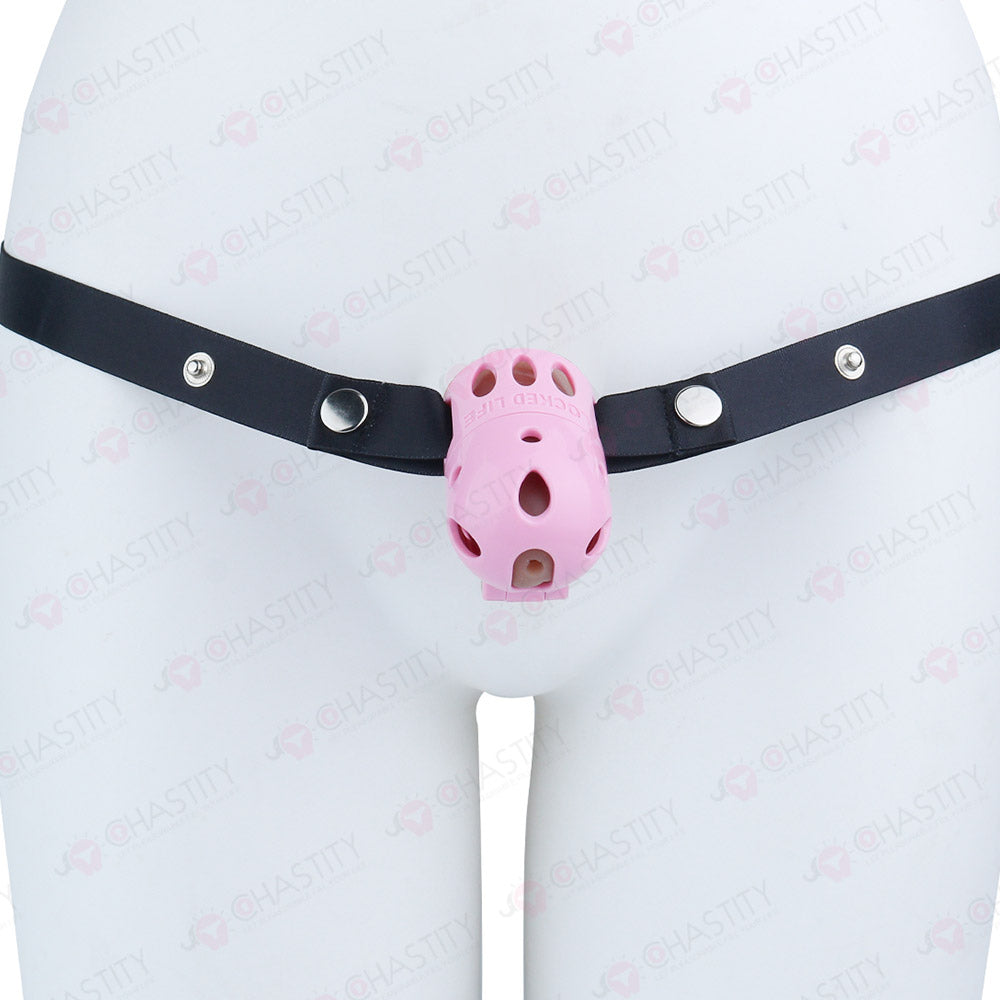 Missile-Tip Ringless Chastity Cage
