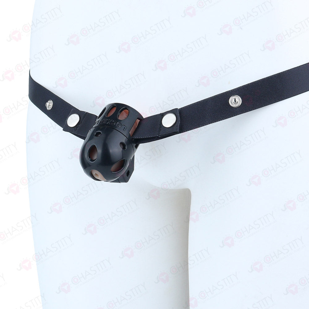 Missile-Tip Ringless Chastity Cage